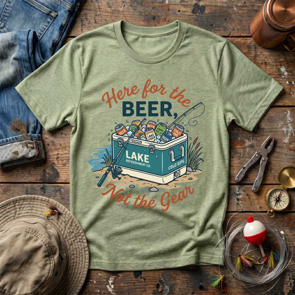 Here For The Beer T-Shirt