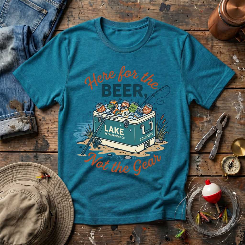 Here For The Beer T-Shirt
