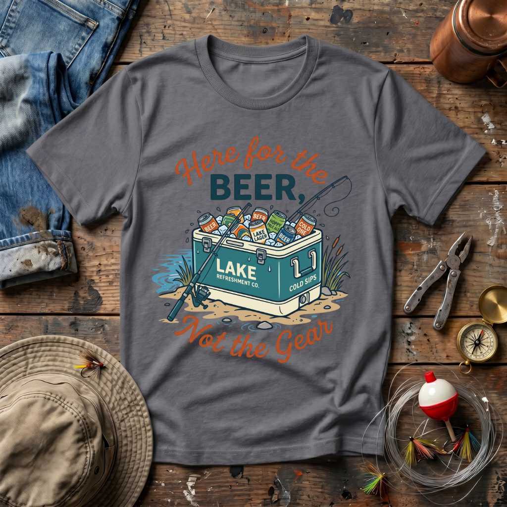 Here For The Beer T-Shirt