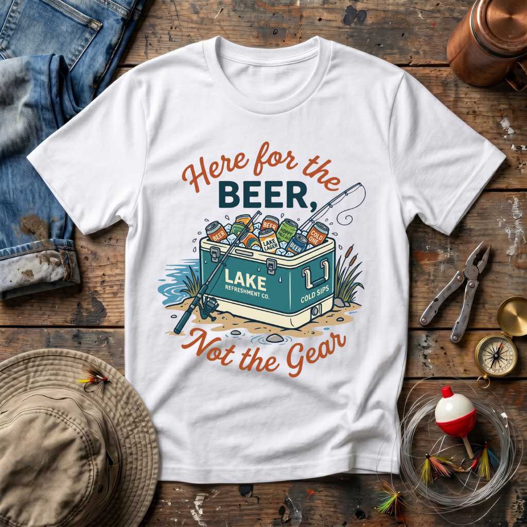 Here For The Beer T-Shirt