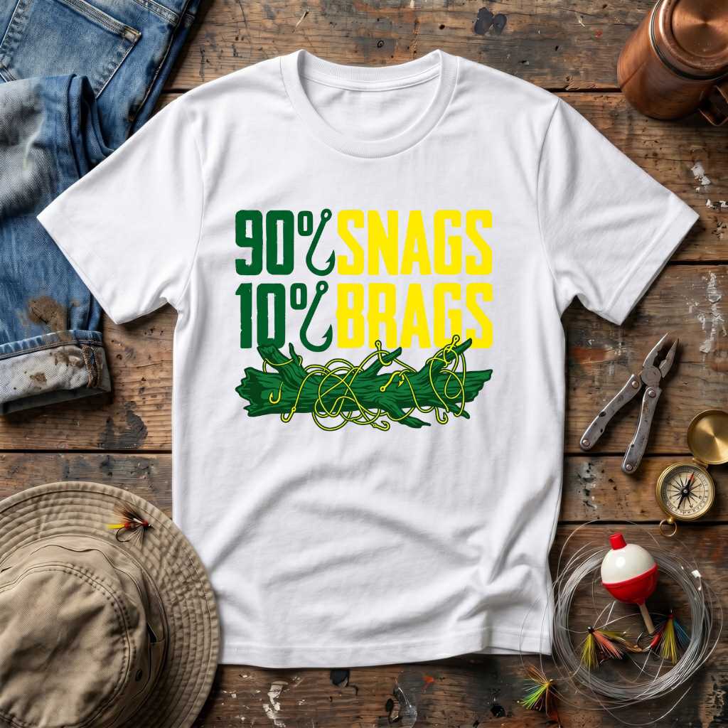 Fishing Snags Brags T-Shirt
