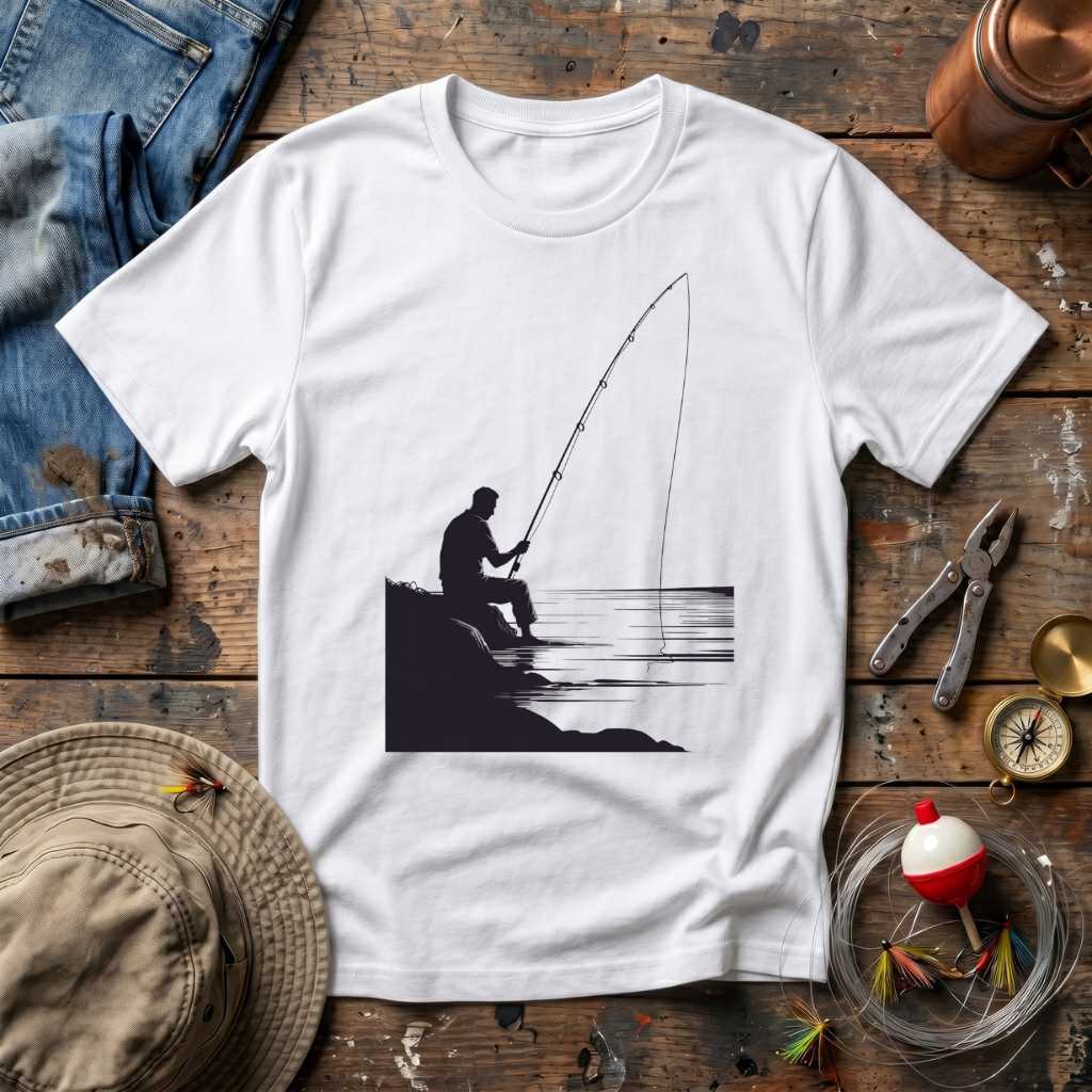 Still Waiting Fishing T-Shirt