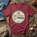 Eat Sleep Fish Repeat T-Shirt