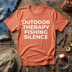 Outdoor Therapy Fishing Silence T-Shirt