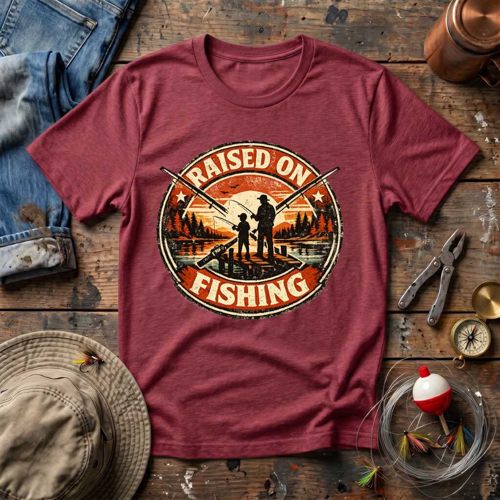 Raised On Fishing T-Shirt