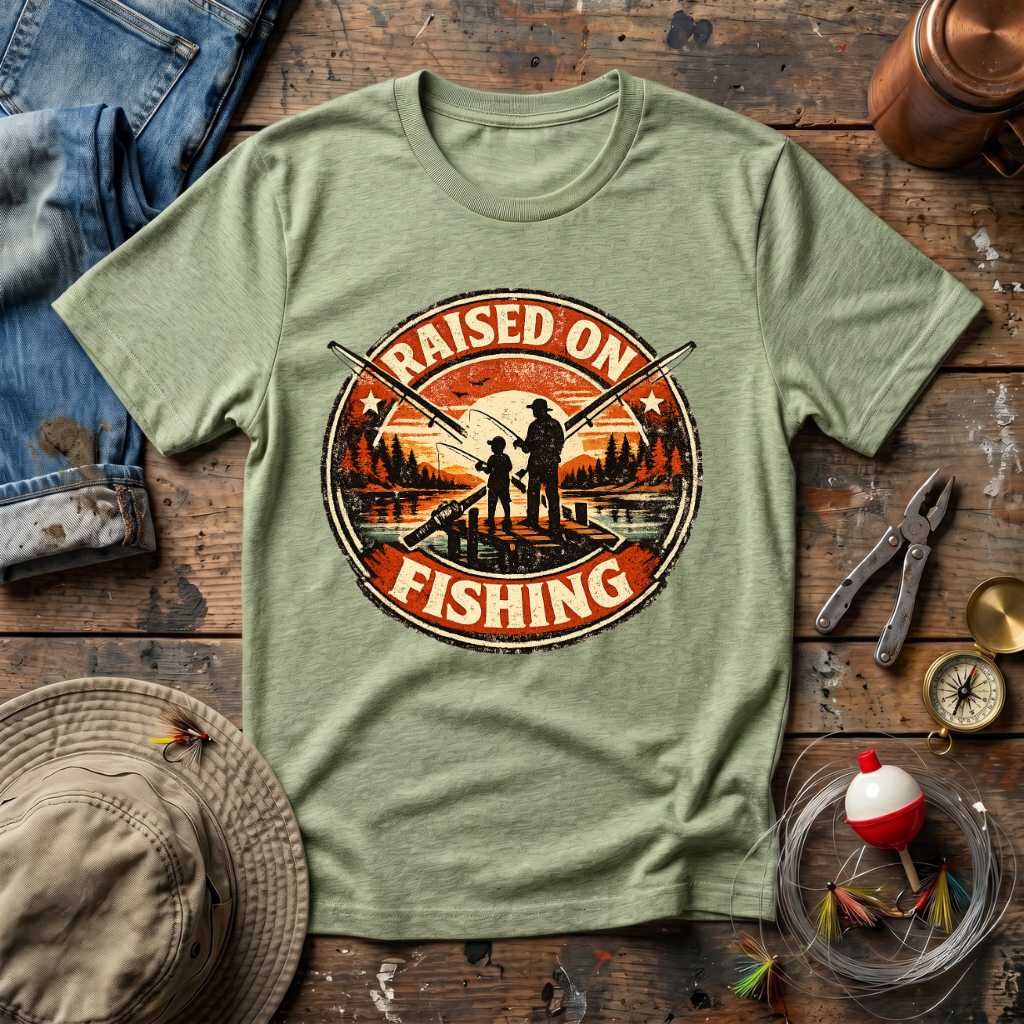 Raised On Fishing T-Shirt