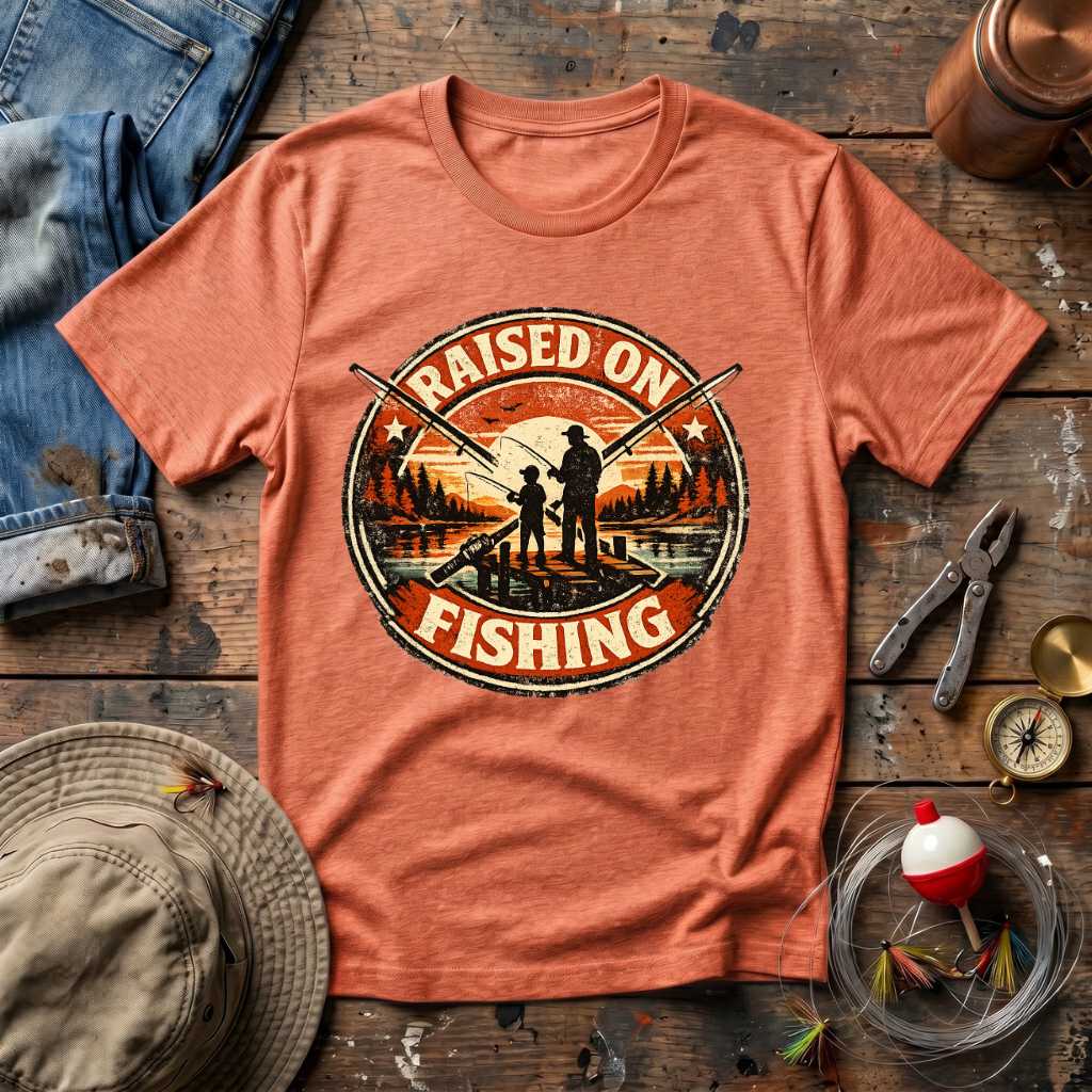 Raised On Fishing T-Shirt