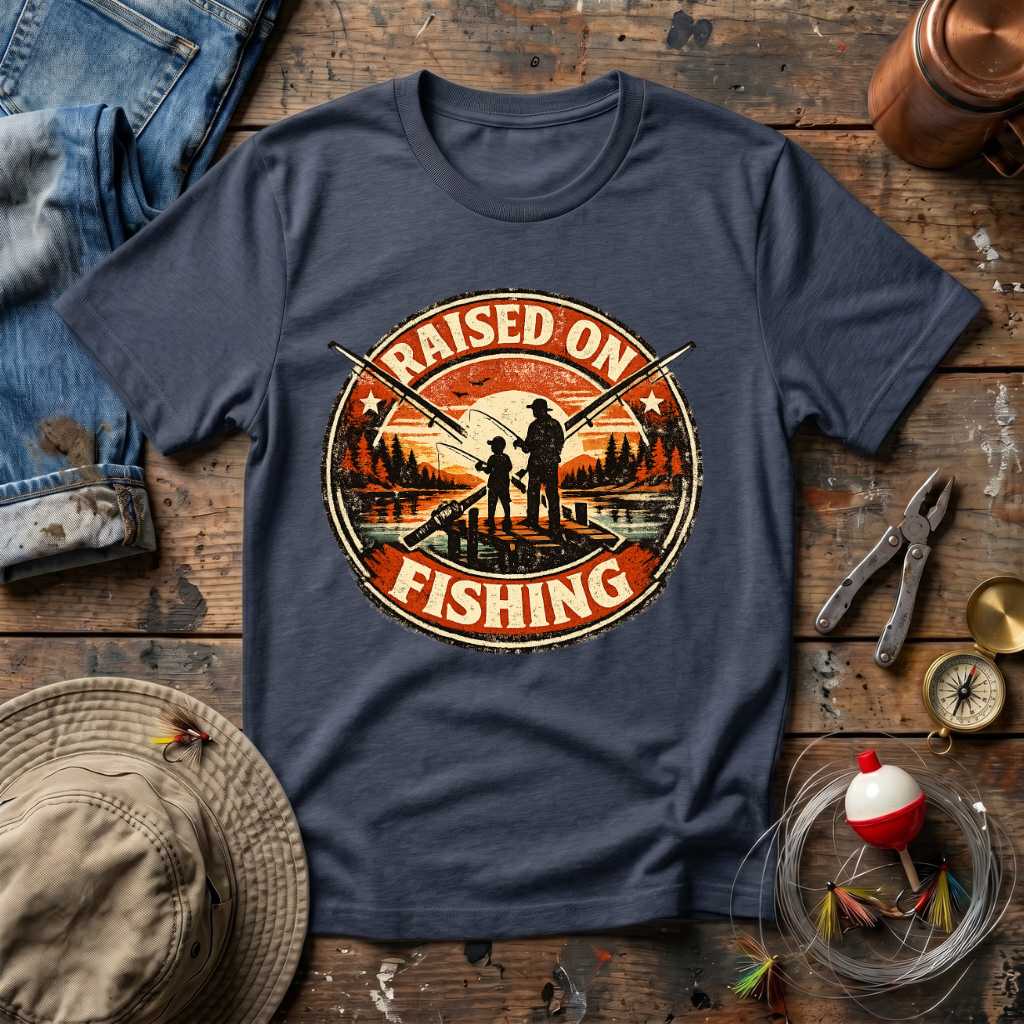 Raised On Fishing T-Shirt