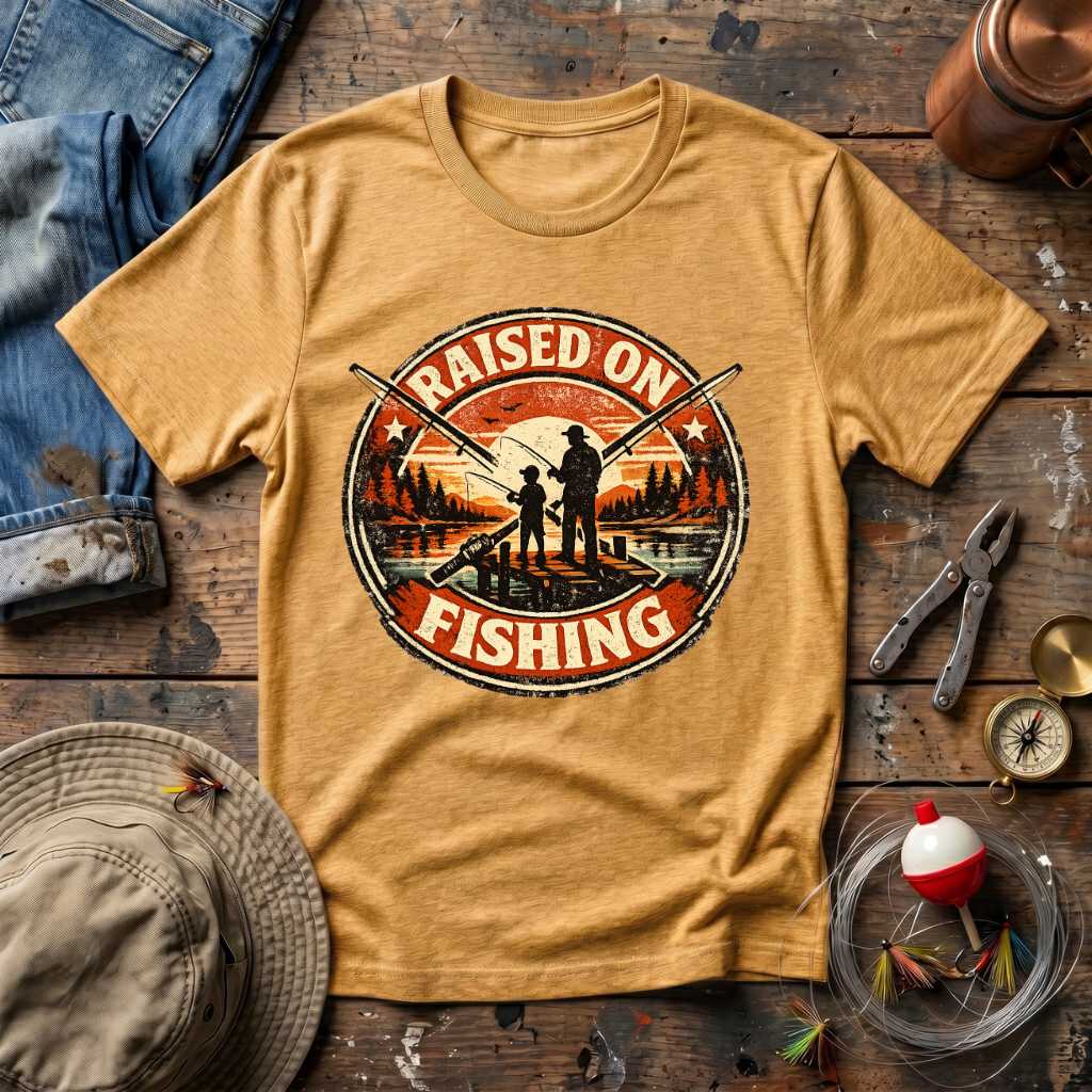 Raised On Fishing T-Shirt