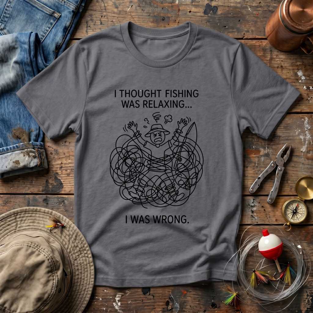 Fishing Isn't Relaxing T-Shirt