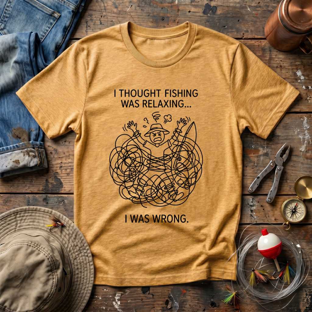 Fishing Isn't Relaxing T-Shirt