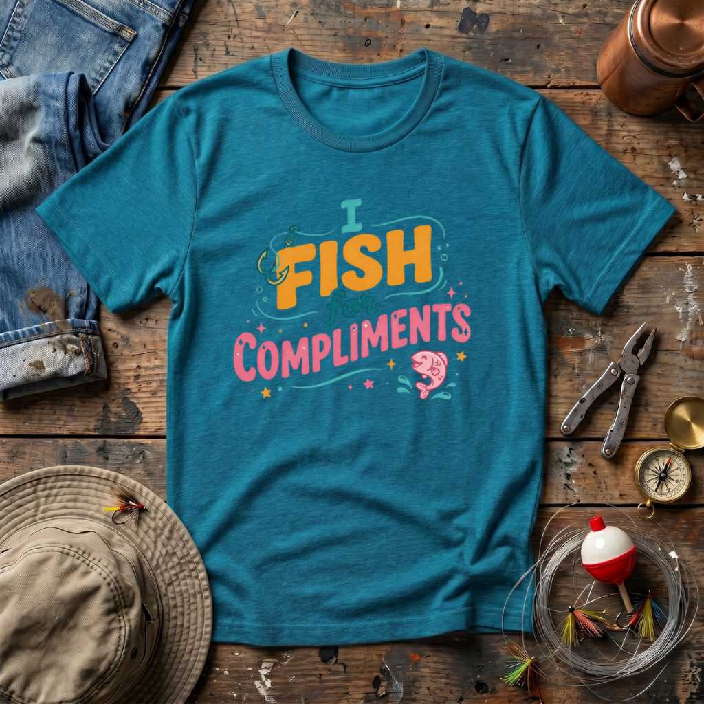 I Fish For Compliments T-Shirt
