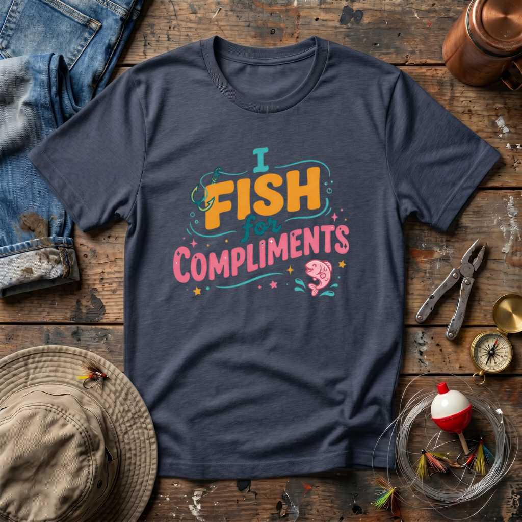 I Fish For Compliments T-Shirt