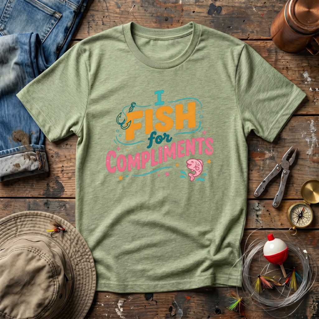 I Fish For Compliments T-Shirt