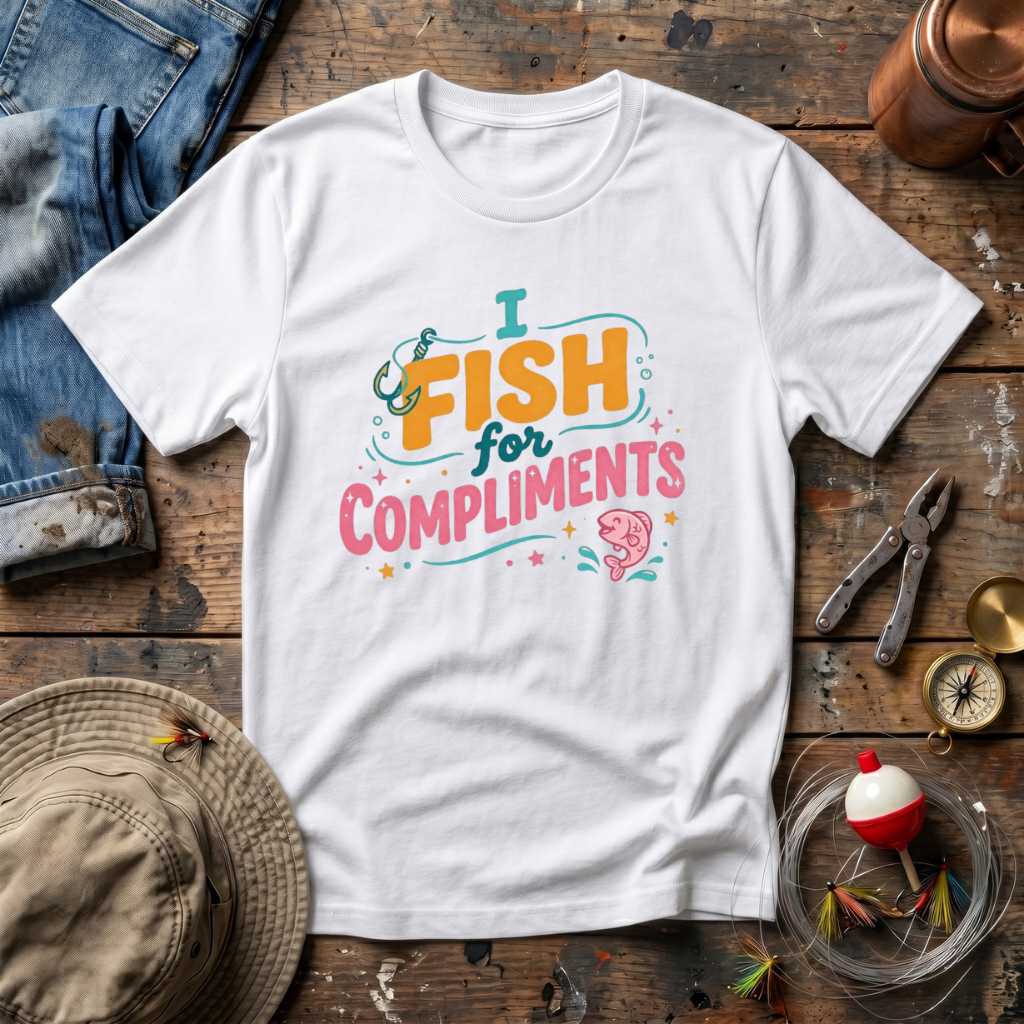 I Fish For Compliments T-Shirt