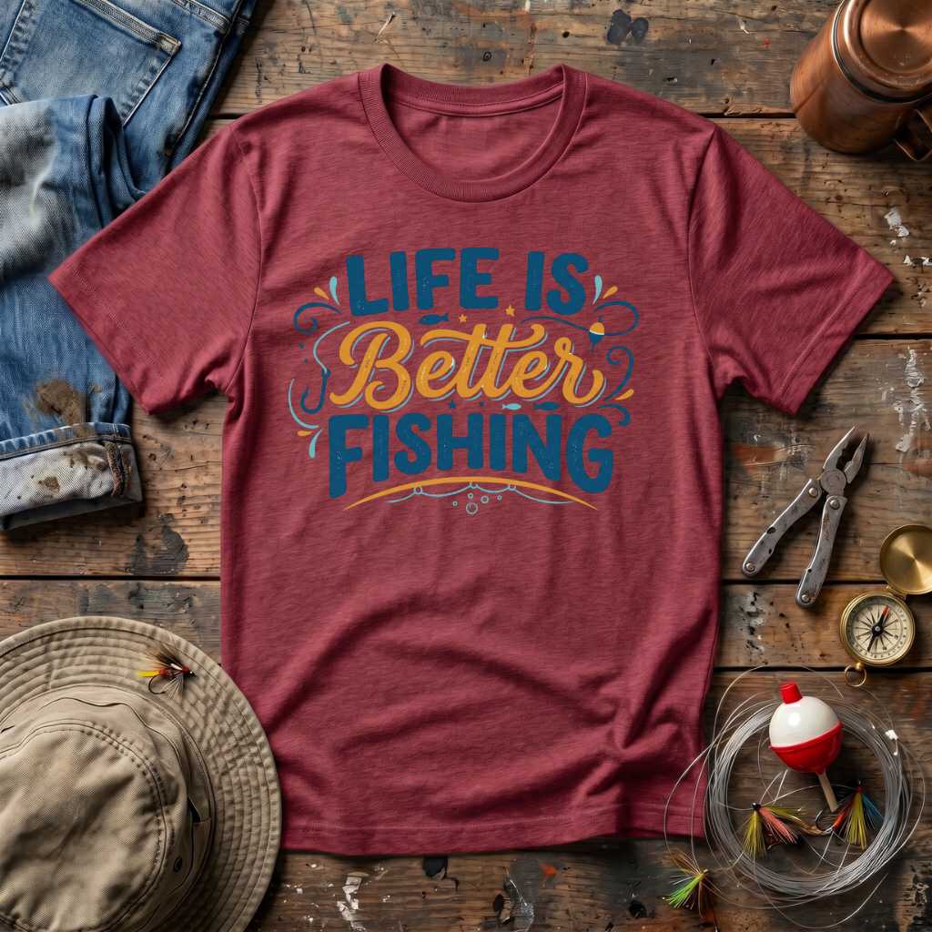Life Is Better Fishing T-Shirt