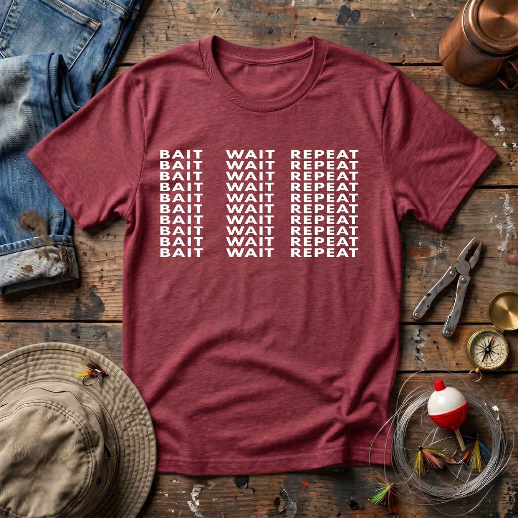 Bait Wait Repeat T-Shirt