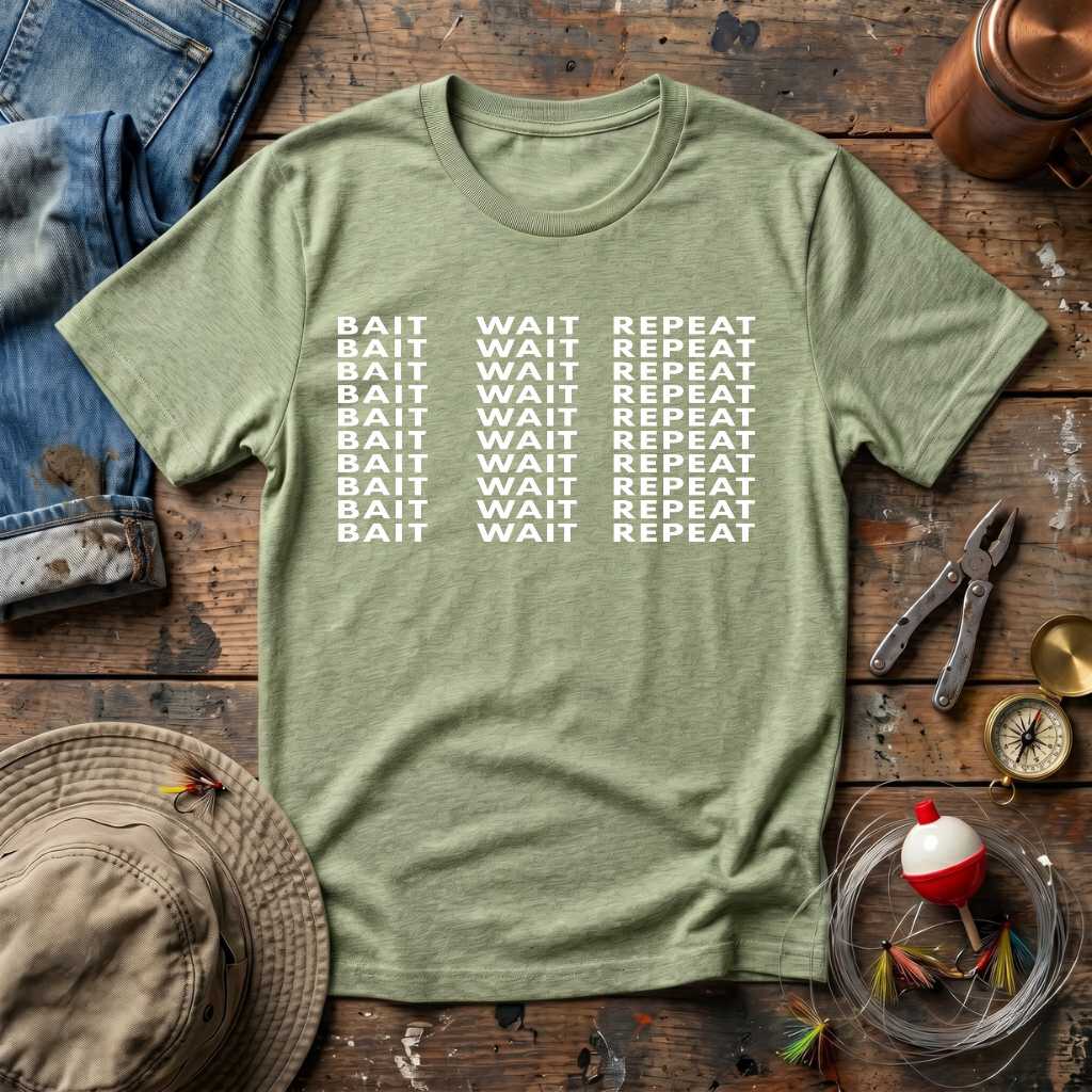 Bait Wait Repeat T-Shirt