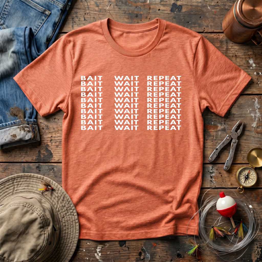 Bait Wait Repeat T-Shirt