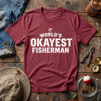 World's Okayest Fisherman T-Shirt