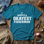 World's Okayest Fisherman T-Shirt
