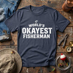 World's Okayest Fisherman T-Shirt