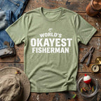 World's Okayest Fisherman T-Shirt