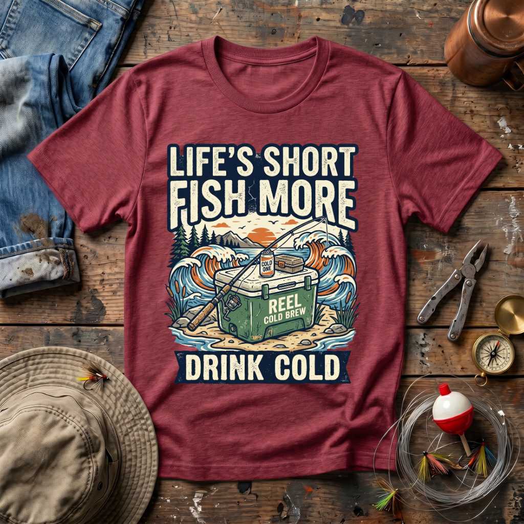 Life's Short Fish More T-Shirt