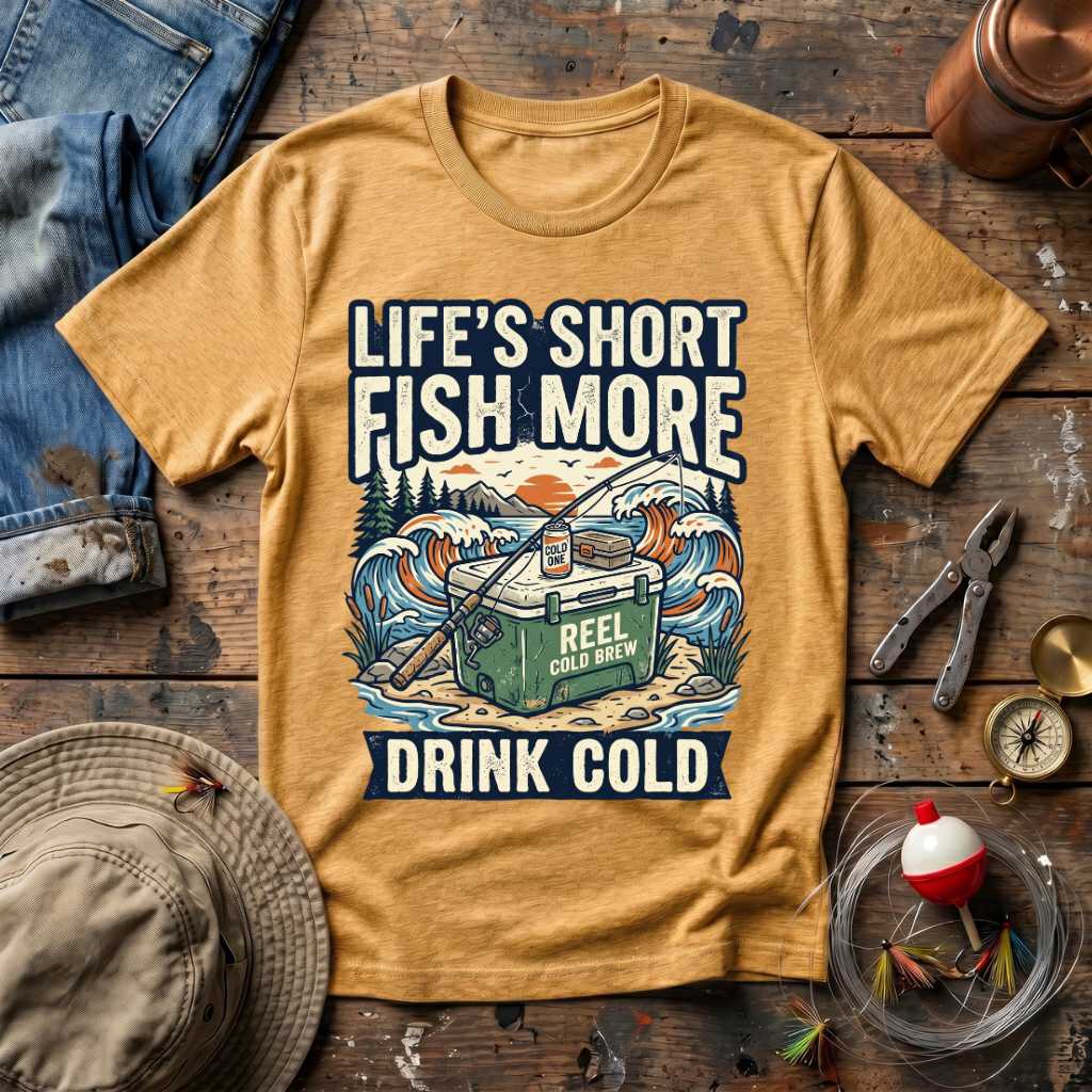 Life's Short Fish More T-Shirt