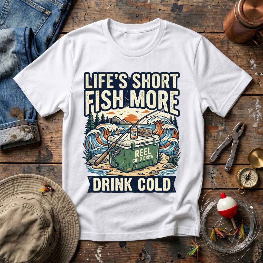 Life's Short Fish More T-Shirt