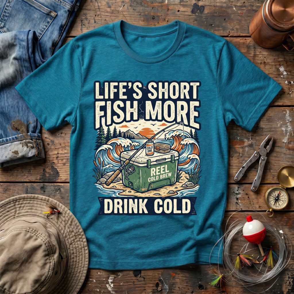 Life's Short Fish More T-Shirt