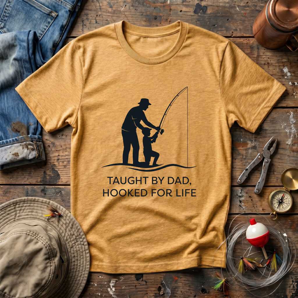 Taught By Dad T-Shirt