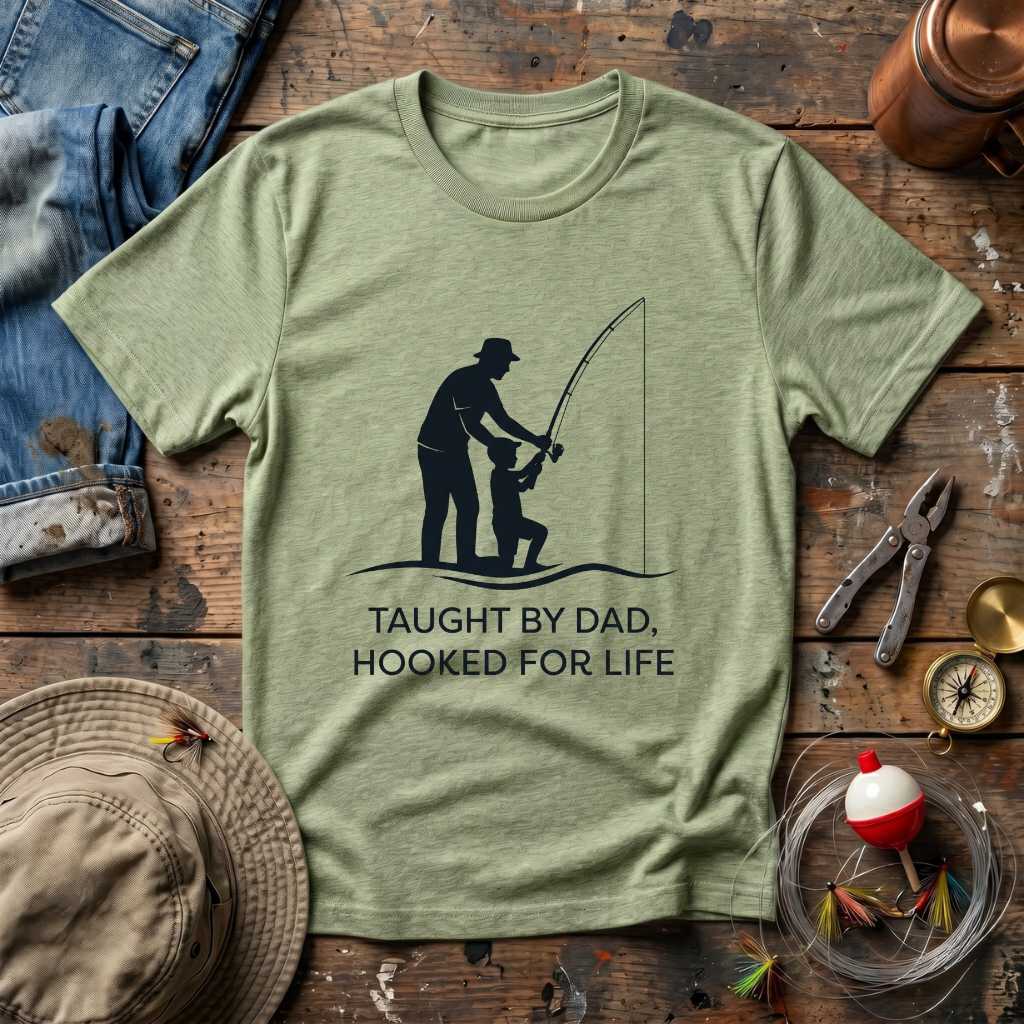 Taught By Dad T-Shirt