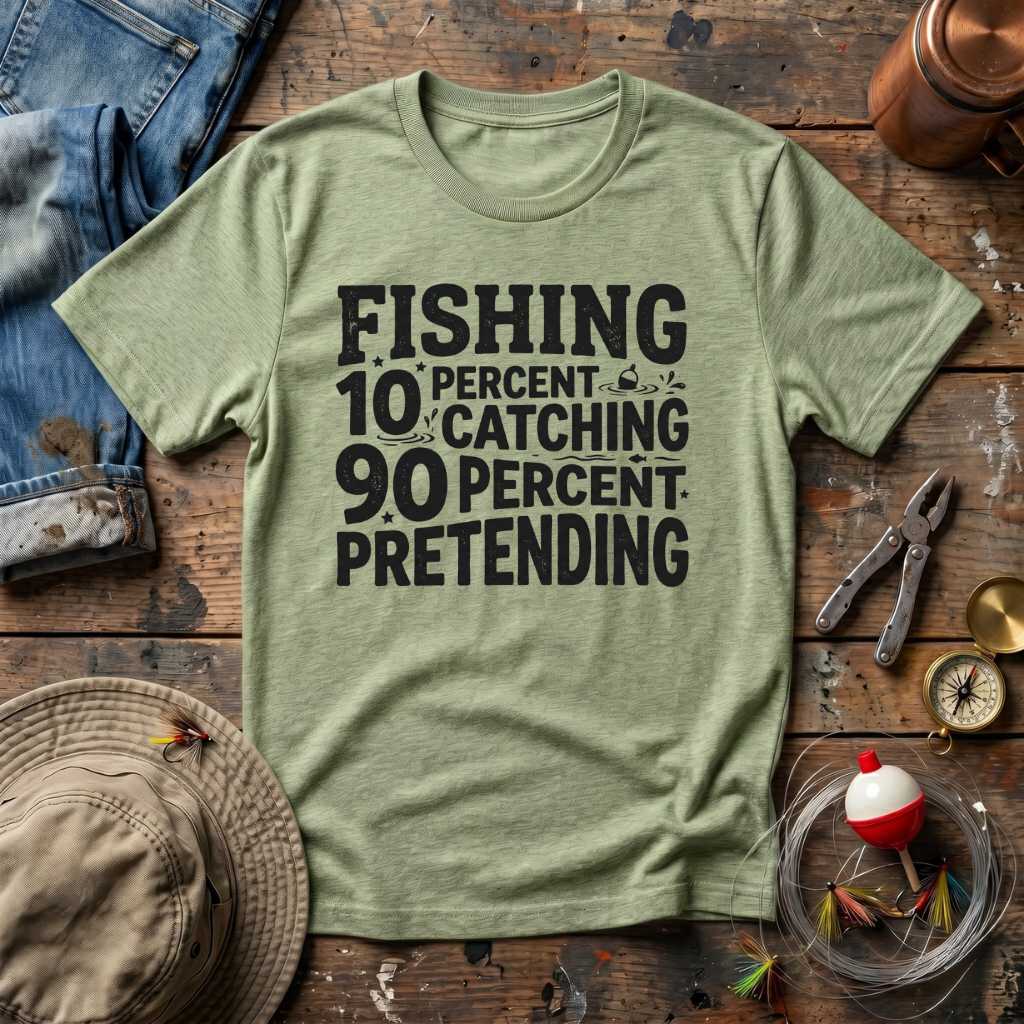 10% Catching, 90% Pretending T-Shirt