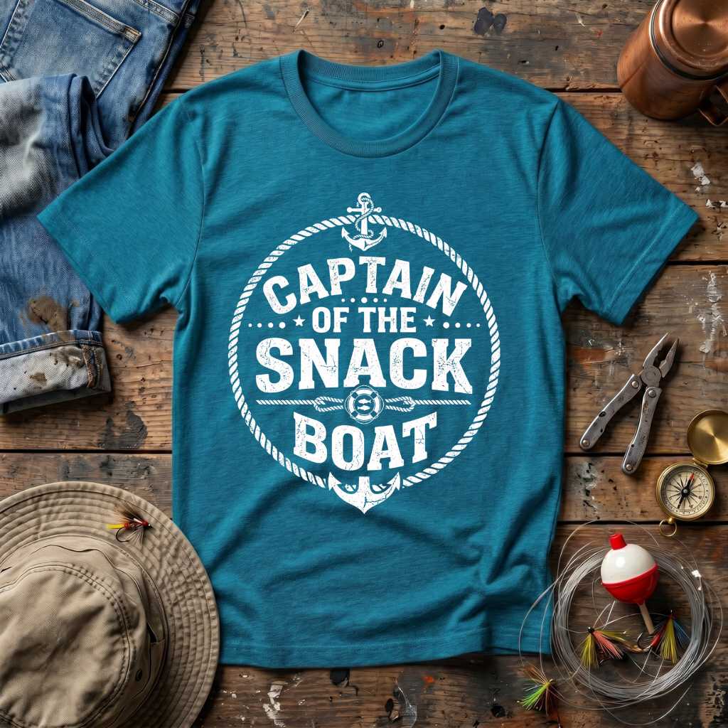 Captain of the Snack Boat T-Shirt