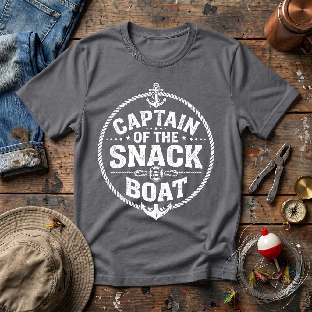 Captain of the Snack Boat T-Shirt