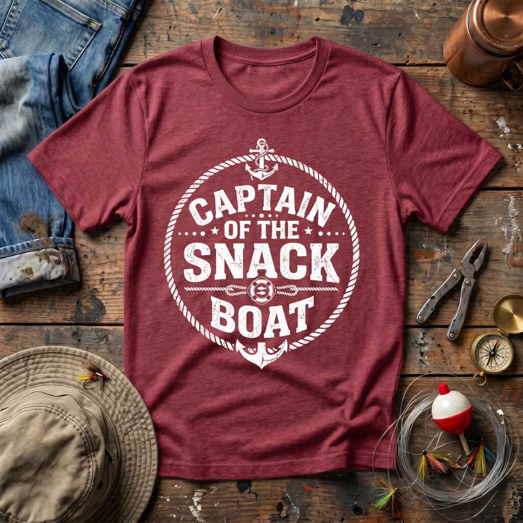 Captain of the Snack Boat T-Shirt