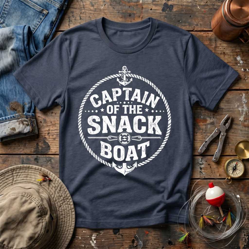 Captain of the Snack Boat T-Shirt