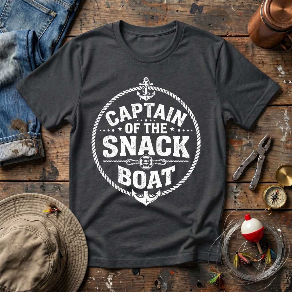 Captain of the Snack Boat T-Shirt
