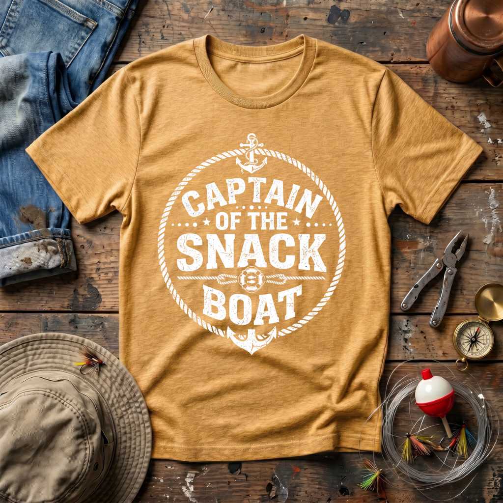Captain of the Snack Boat T-Shirt