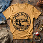 Born To Fish Forced To Work T-Shirt