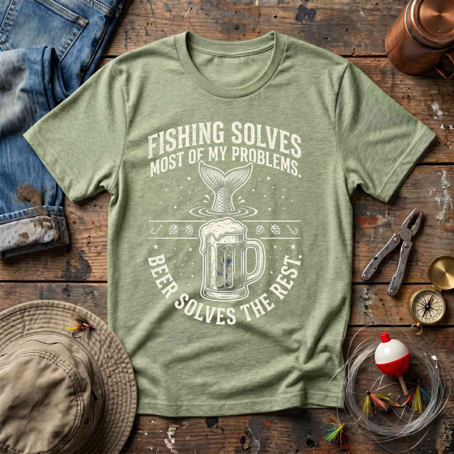 Fishing Solves T-Shirt