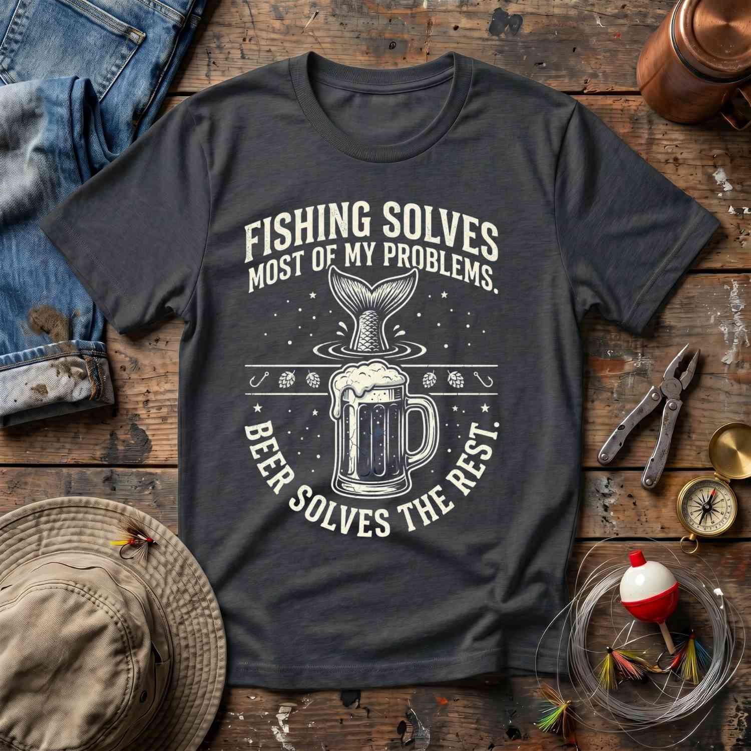 Fishing Solves T-Shirt
