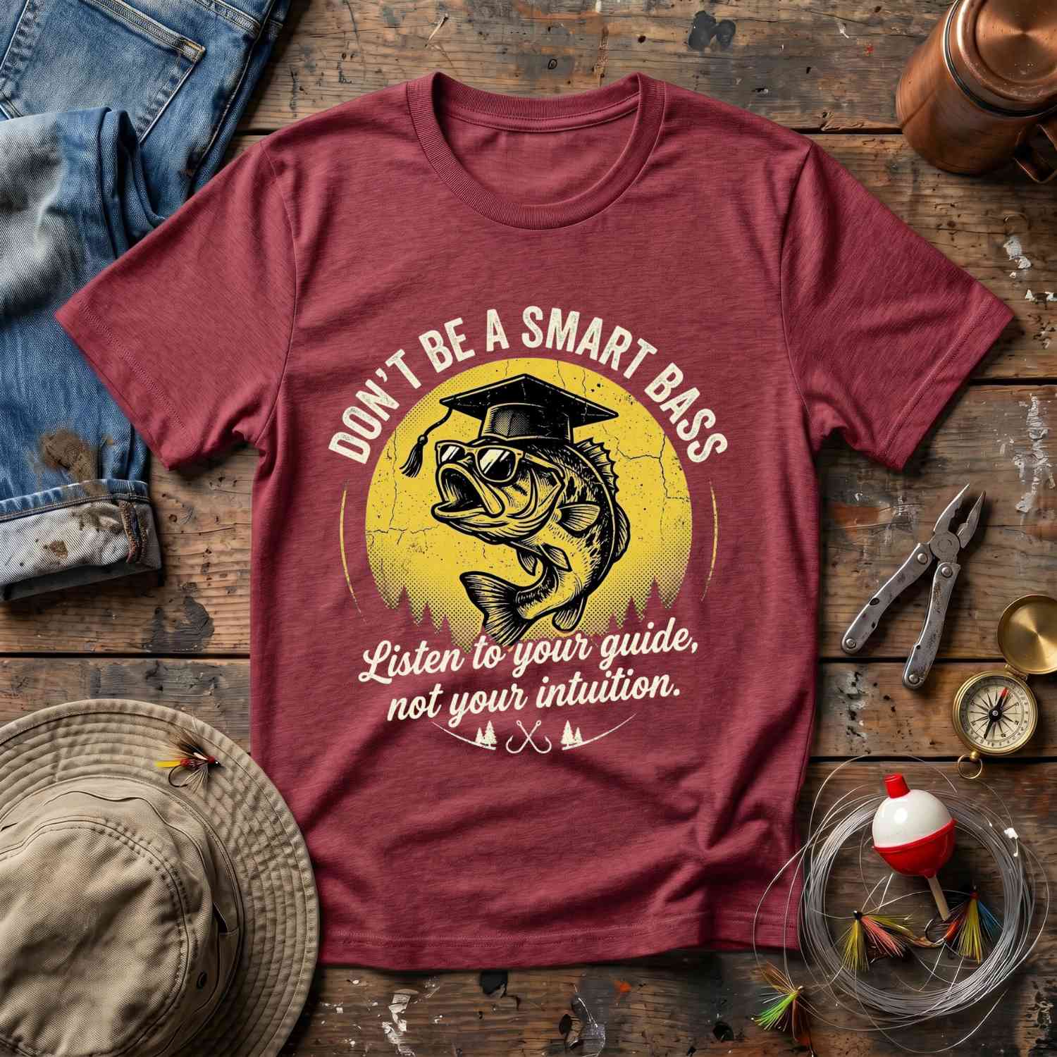 Don't Be A Smart Bass T-Shirt