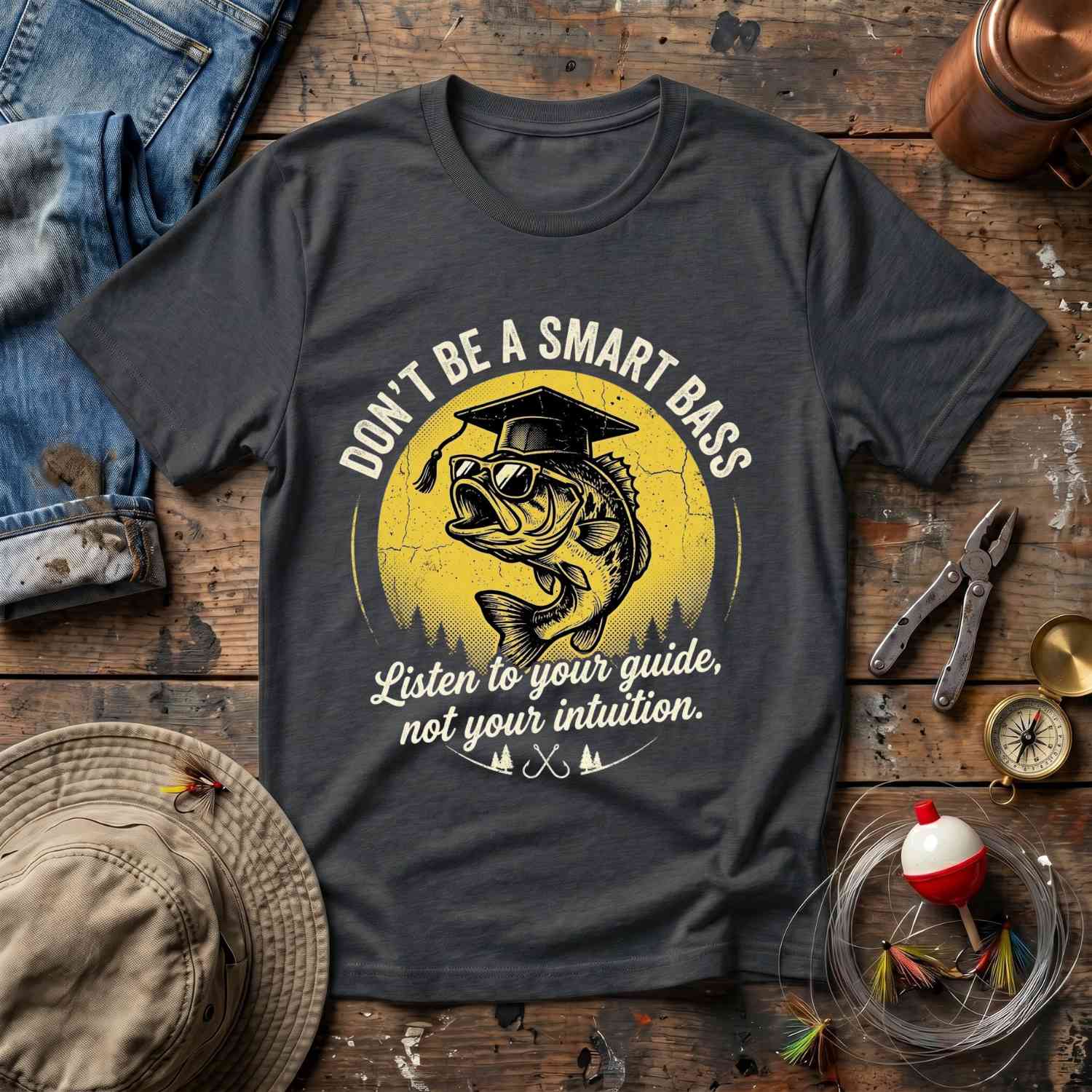 Don't Be A Smart Bass T-Shirt