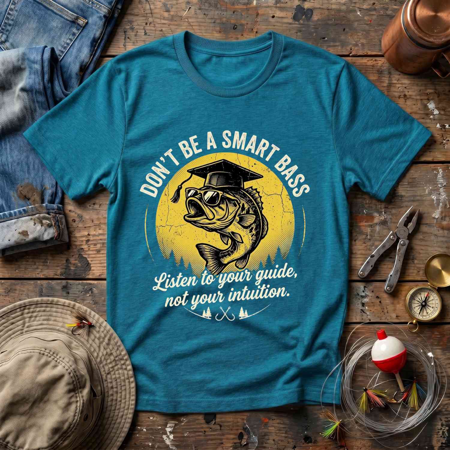 Don't Be A Smart Bass T-Shirt
