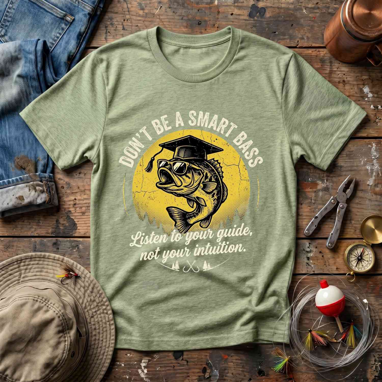 Don't Be A Smart Bass T-Shirt