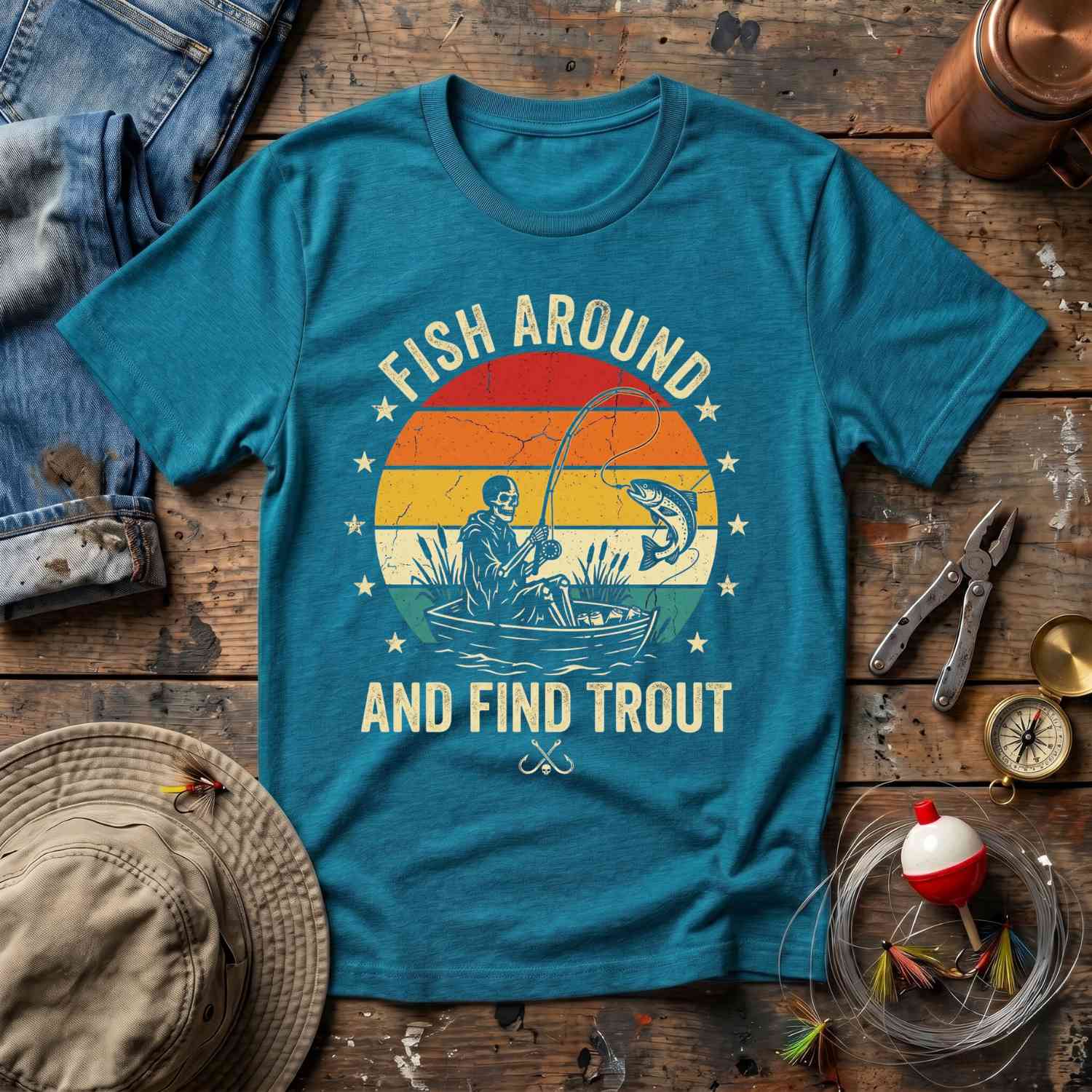 Skeleton Angler T-Shirt