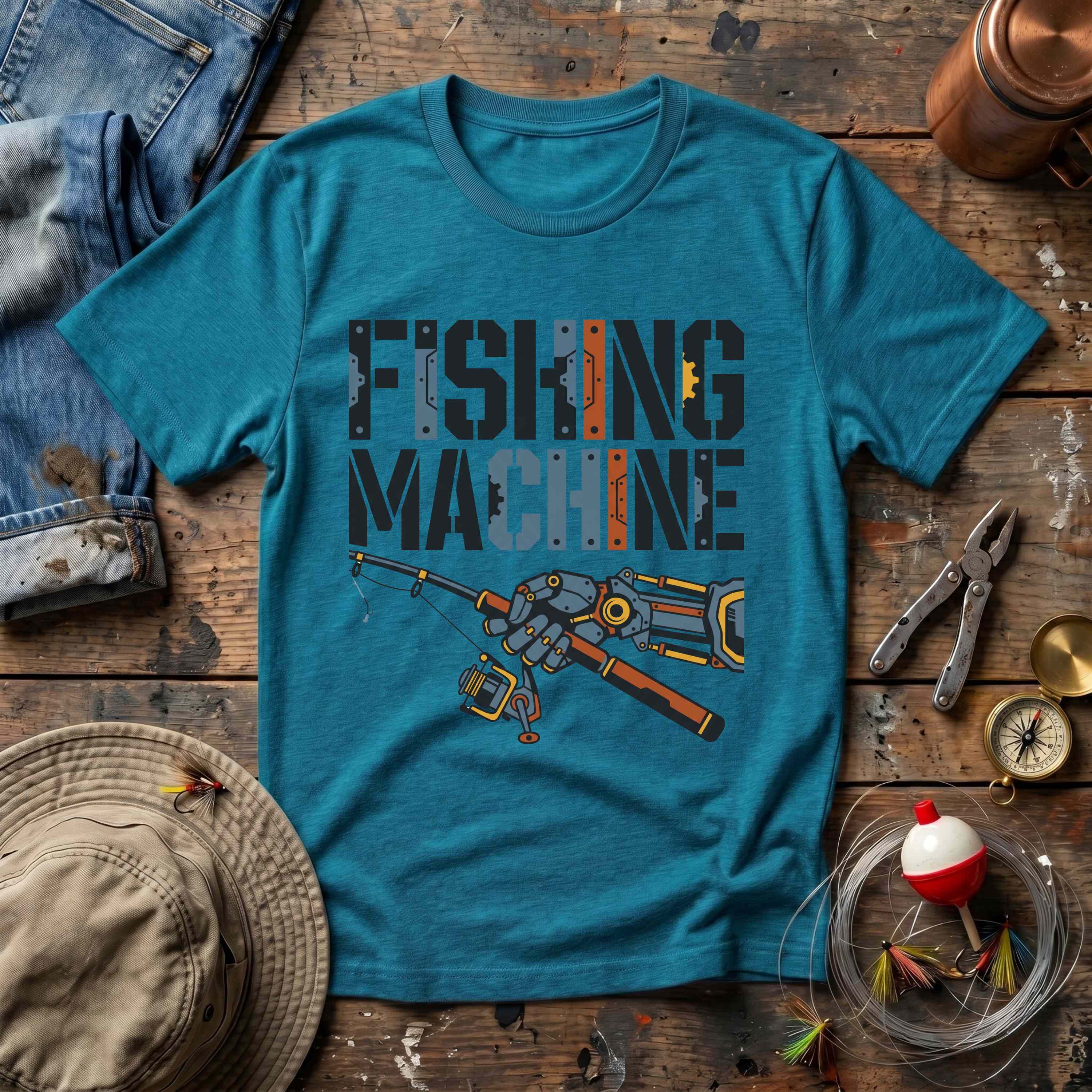 Fishing Machine T-Shirt