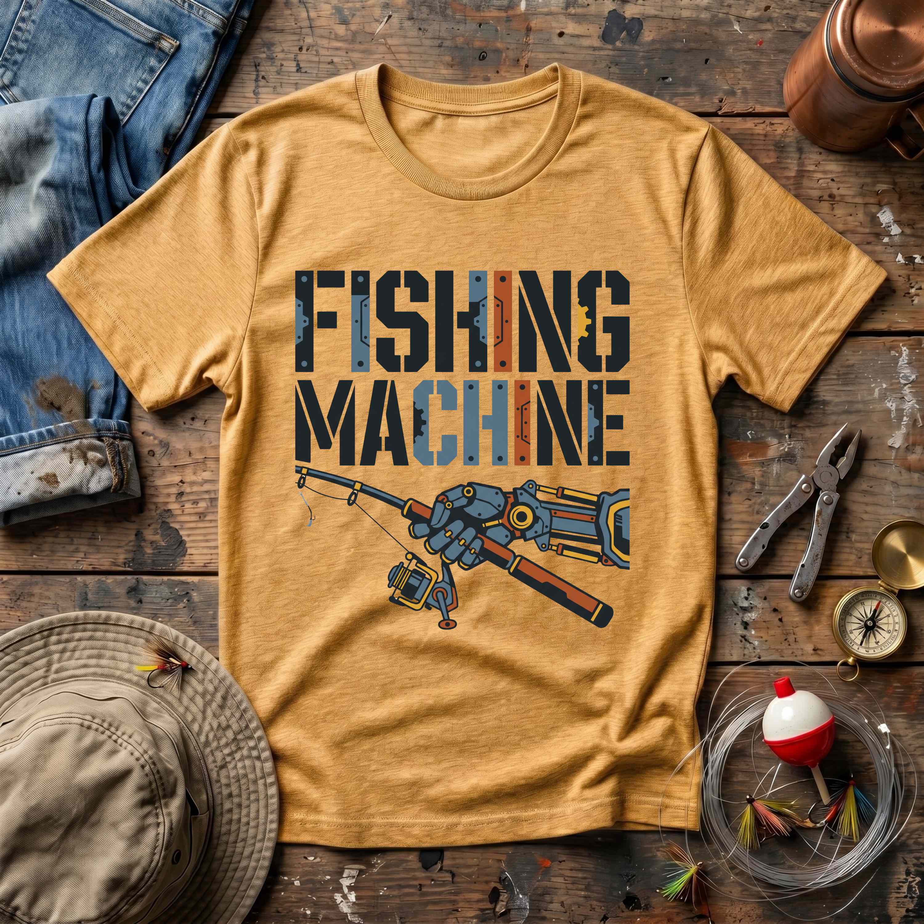 Fishing Machine T-Shirt